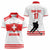 Custom Switzerland Ice Hockey Women Polo Shirt Come on La Nati
