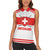 Custom Switzerland Ice Hockey Women Sleeveless Polo Shirt Come on La Nati