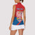 Personalized Coat of Arms of Moravia Women Sleeveless Polo Shirt Gold-crowned White Red Checkered Eagle LT17 - Wonder Print Shop