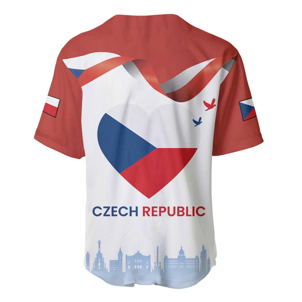Czech Republic Independence day Baseball Jersey Den Vzniku Samostatneho Ceskoslovenskeho Statu
