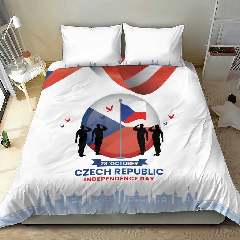Czech Republic Independence day Bedding Set Den Vzniku Samostatneho Ceskoslovenskeho Statu