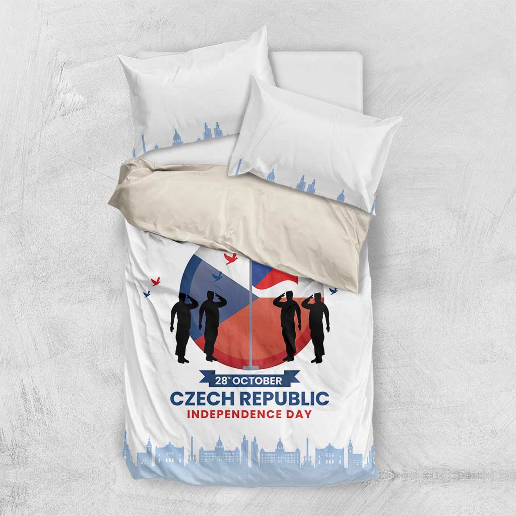 Czech Republic Independence day Bedding Set Den Vzniku Samostatneho Ceskoslovenskeho Statu