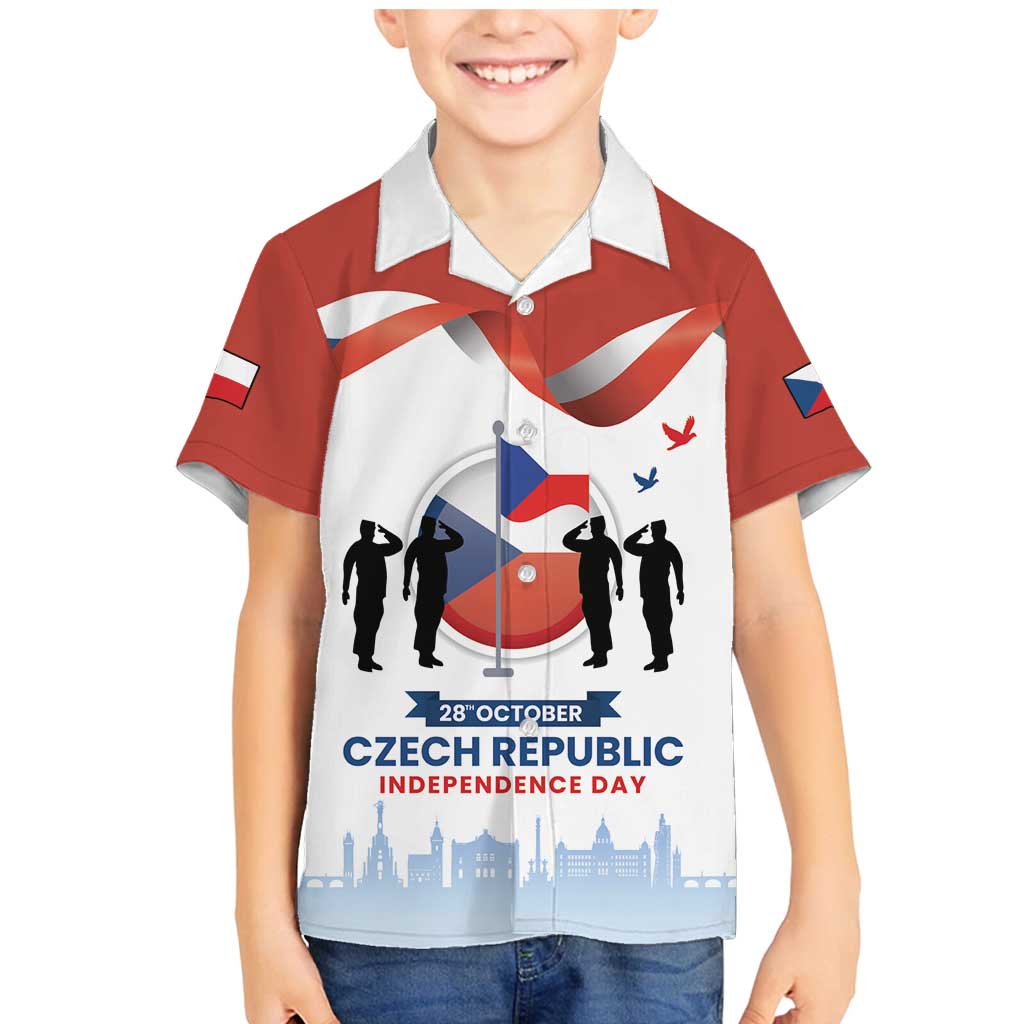 Czech Republic Independence day Family Matching Mermaid Dress and Hawaiian Shirt Den Vzniku Samostatneho Ceskoslovenskeho Statu