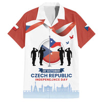 Czech Republic Independence day Family Matching Tank Maxi Dress and Hawaiian Shirt Den Vzniku Samostatneho Ceskoslovenskeho Statu