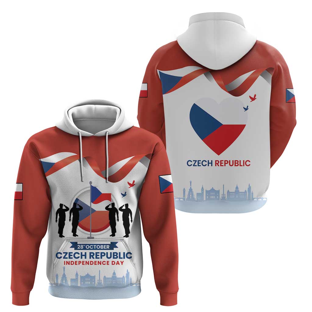 Czech Republic Independence day Hoodie Den Vzniku Samostatneho Ceskoslovenskeho Statu