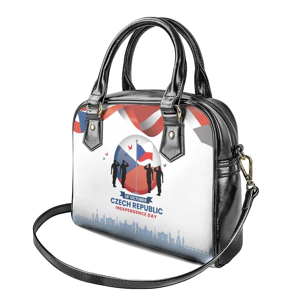 Czech Republic Independence day Shoulder Handbag Den Vzniku Samostatneho Ceskoslovenskeho Statu LT17 - Wonder Print Shop