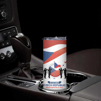 Czech Republic Independence day Skinny Tumbler Den Vzniku Samostatneho Ceskoslovenskeho Statu LT17 - Wonder Print Shop