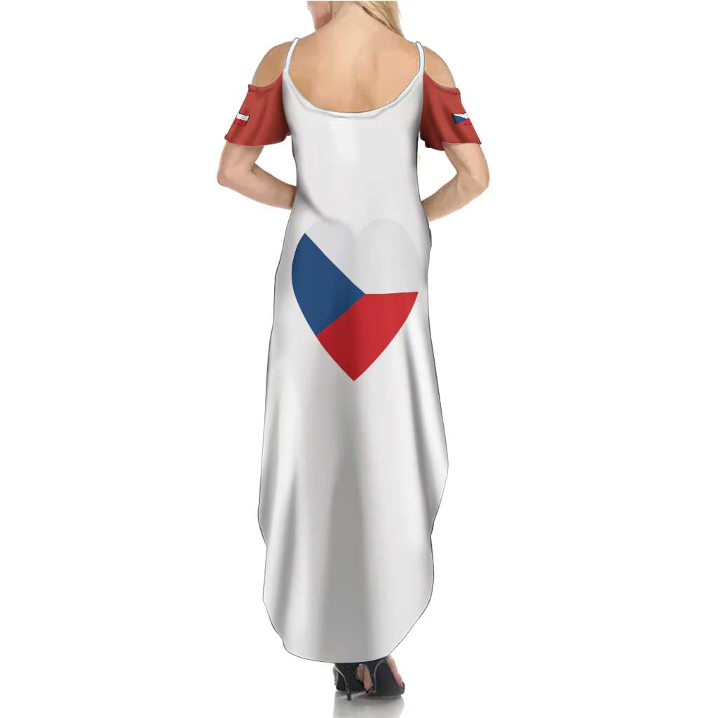 Czech Republic Independence day Summer Maxi Dress Den Vzniku Samostatneho Ceskoslovenskeho Statu LT17 - Wonder Print Shop