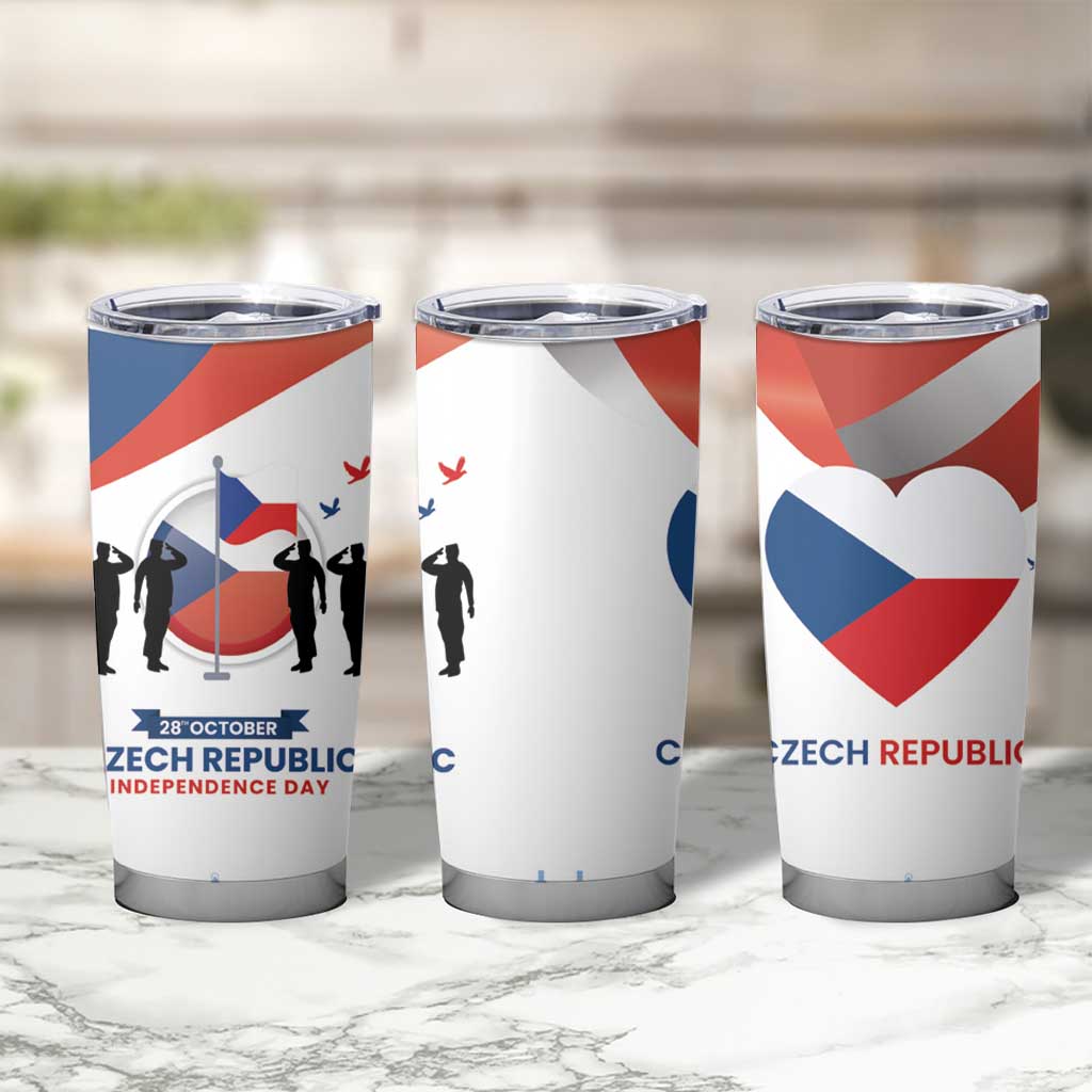 Czech Republic Independence day Tumbler Cup Den Vzniku Samostatneho Ceskoslovenskeho Statu LT17 - Wonder Print Shop