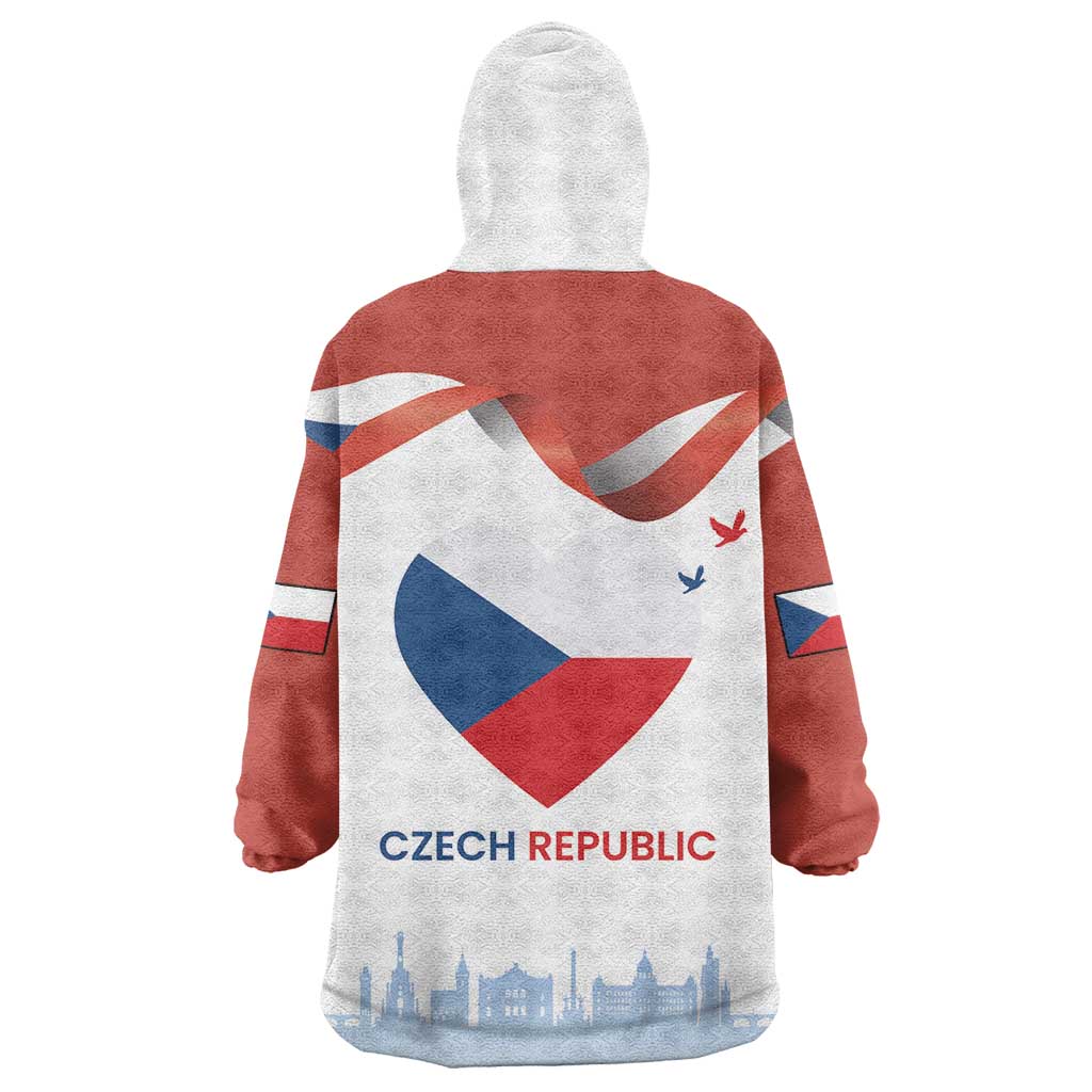 Czech Republic Independence day Wearable Blanket Hoodie Den Vzniku Samostatneho Ceskoslovenskeho Statu LT17 - Wonder Print Shop