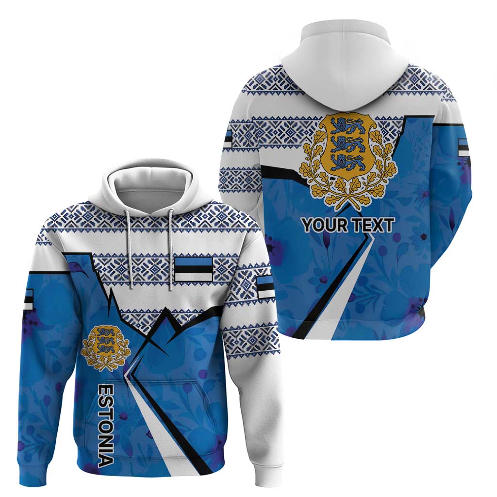 Estonia Coat of arms Personalized Hoodie Eesti riigivapp