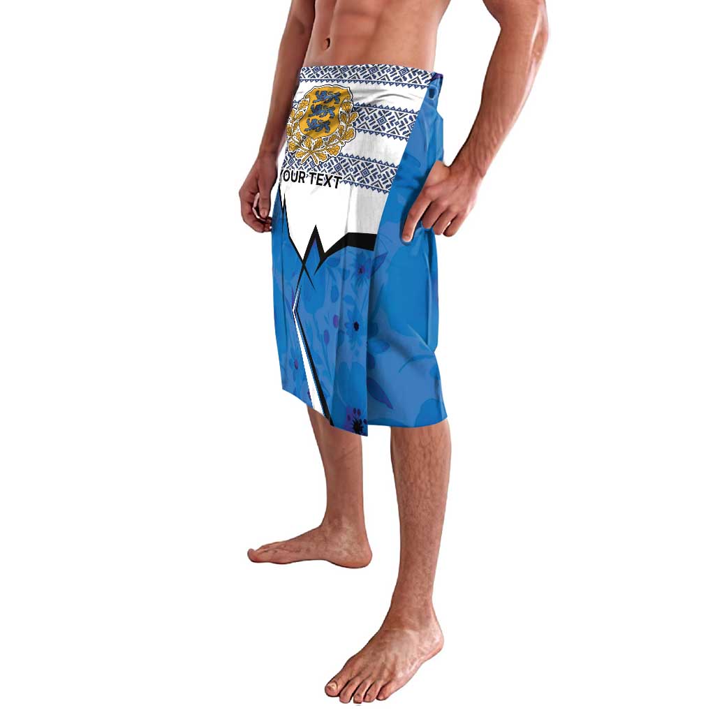 Estonia Coat of arms Personalized Lavalava Eesti riigivapp