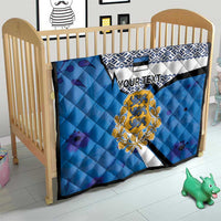 Estonia Coat of arms Personalized Quilt Eesti riigivapp