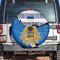 Estonia Coat of arms Personalized Spare Tire Cover Eesti riigivapp
