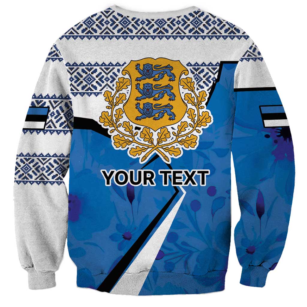 Estonia Coat of arms Personalized Sweatshirt Eesti riigivapp