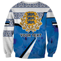 Estonia Coat of arms Personalized Sweatshirt Eesti riigivapp
