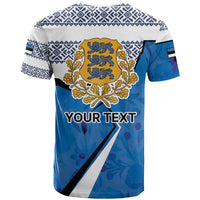 Estonia Coat of arms Personalized T Shirt Eesti riigivapp