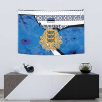 Estonia Coat of arms Personalized Tapestry Eesti riigivapp