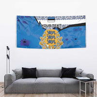 Estonia Coat of arms Personalized Tapestry Eesti riigivapp