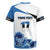 Estonia Grey Wolf and Cornflower Rugby Jersey Estonia Flag