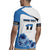 Estonia Grey Wolf and Cornflower Rugby Jersey Estonia Flag