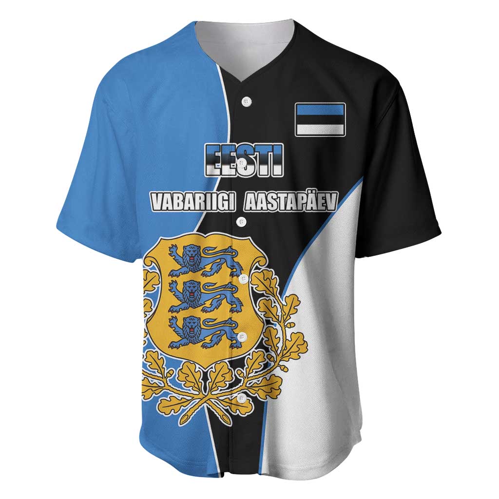 Estonia Independence day Baseball Jersey Eesti Vabariigi Aastapaev