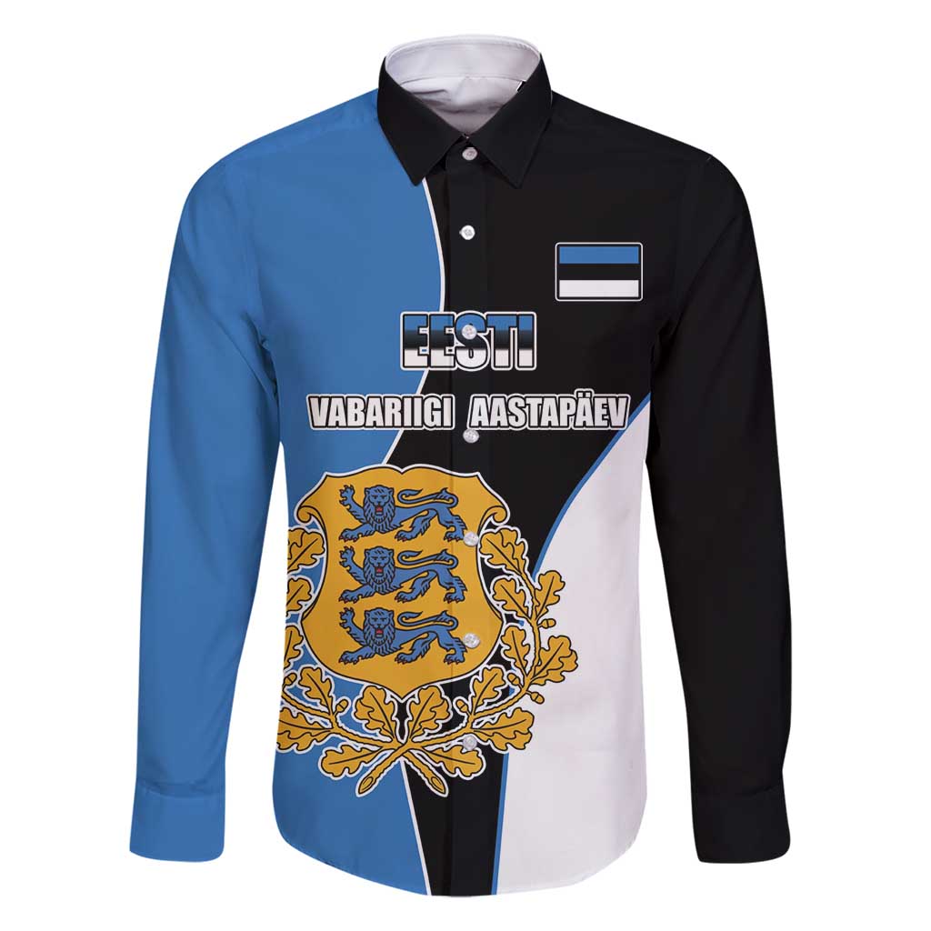 Estonia Independence day Family Matching Summer Maxi Dress and Hawaiian Shirt Eesti Vabariigi Aastapaev