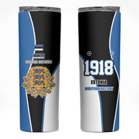 Estonia Independence day Skinny Tumbler Eesti Vabariigi aastapaev