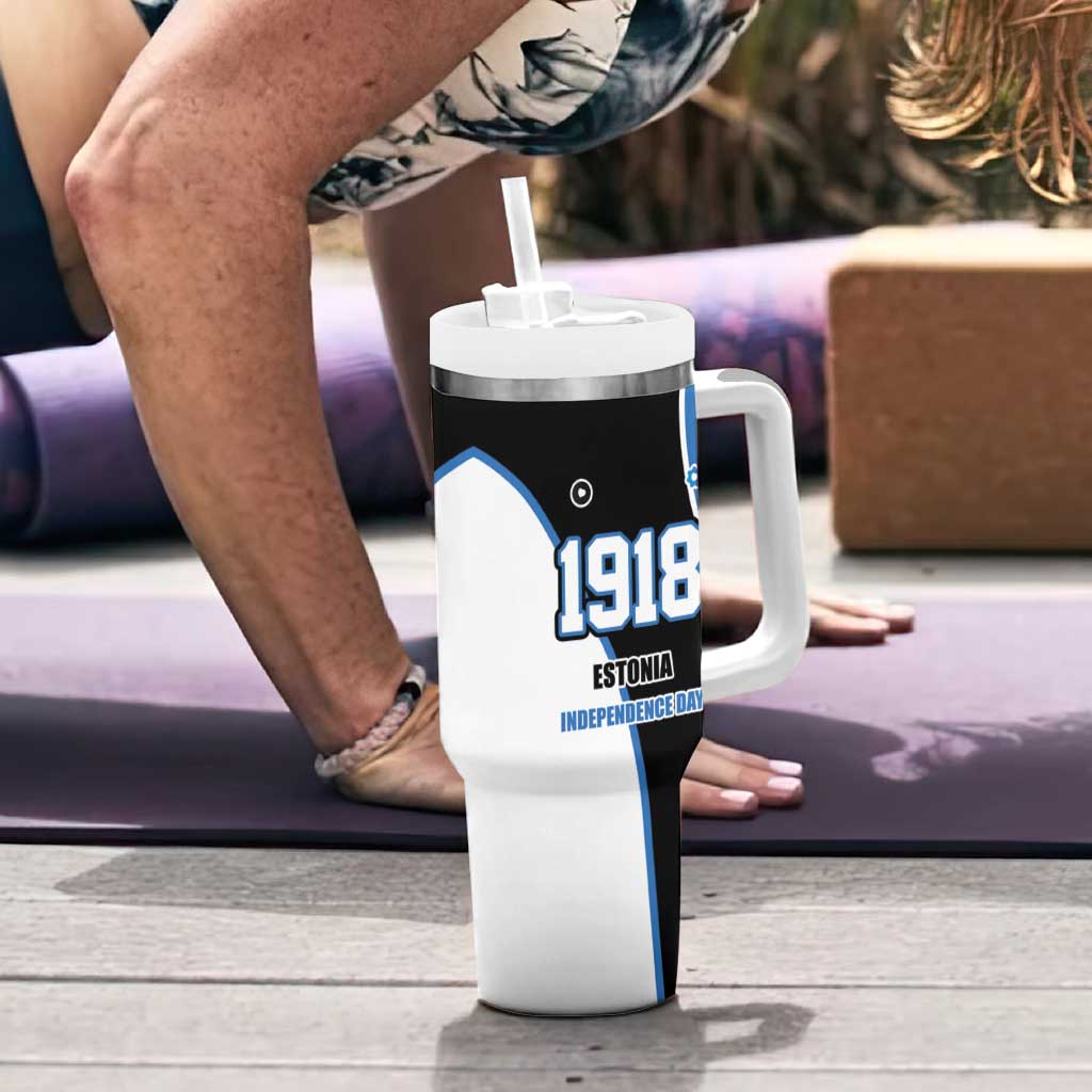 Estonia Independence day Tumbler With Handle Eesti Vabariigi aastapaev
