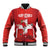 Custom Switzerland Football Baseball Jacket Hopp Schwiiz!