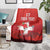 Custom Switzerland Football Blanket Hopp Schwiiz!