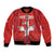 Custom Switzerland Football Bomber Jacket Hopp Schwiiz!