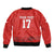 Custom Switzerland Football Bomber Jacket Hopp Schwiiz!