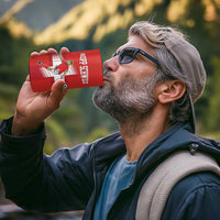 Custom Switzerland Football 4 in 1 Can Cooler Tumbler Hopp Schwiiz!