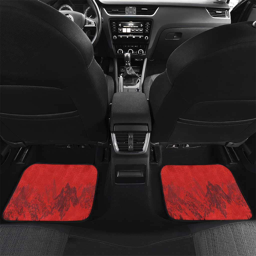 Custom Switzerland Football Car Mats Hopp Schwiiz!