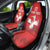 Custom Switzerland Football Car Seat Cover Hopp Schwiiz!