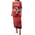 Custom Switzerland Football Family Matching Puletasi and Hawaiian Shirt Hopp Schwiiz!