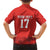 Custom Switzerland Football Family Matching Short Sleeve Bodycon Dress and Hawaiian Shirt Hopp Schwiiz!