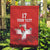 Custom Switzerland Football Garden Flag Hopp Schwiiz!
