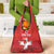 Custom Switzerland Football Grocery Bag Hopp Schwiiz!