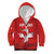 Custom Switzerland Football Kid Hoodie Hopp Schwiiz!