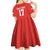 Custom Switzerland Football Kid Short Sleeve Dress Hopp Schwiiz!