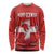 Custom Switzerland Football Long Sleeve Shirt Hopp Schwiiz!