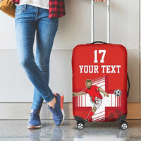 Custom Switzerland Football Luggage Cover Hopp Schwiiz!