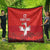 Custom Switzerland Football Quilt Hopp Schwiiz!