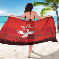 Custom Switzerland Football Sarong Hopp Schwiiz!