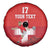 Custom Switzerland Football Spare Tire Cover Hopp Schwiiz!