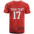 Custom Switzerland Football T Shirt Hopp Schwiiz!