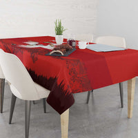 Custom Switzerland Football Tablecloth Hopp Schwiiz!