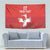 Custom Switzerland Football Tapestry Hopp Schwiiz!
